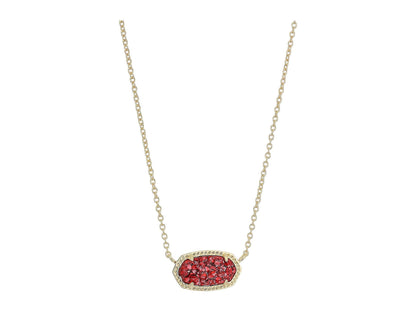 Kendra Scott Elisa Pendant Necklace for Women, Fashion Jewelry, 14k Gold-Plated