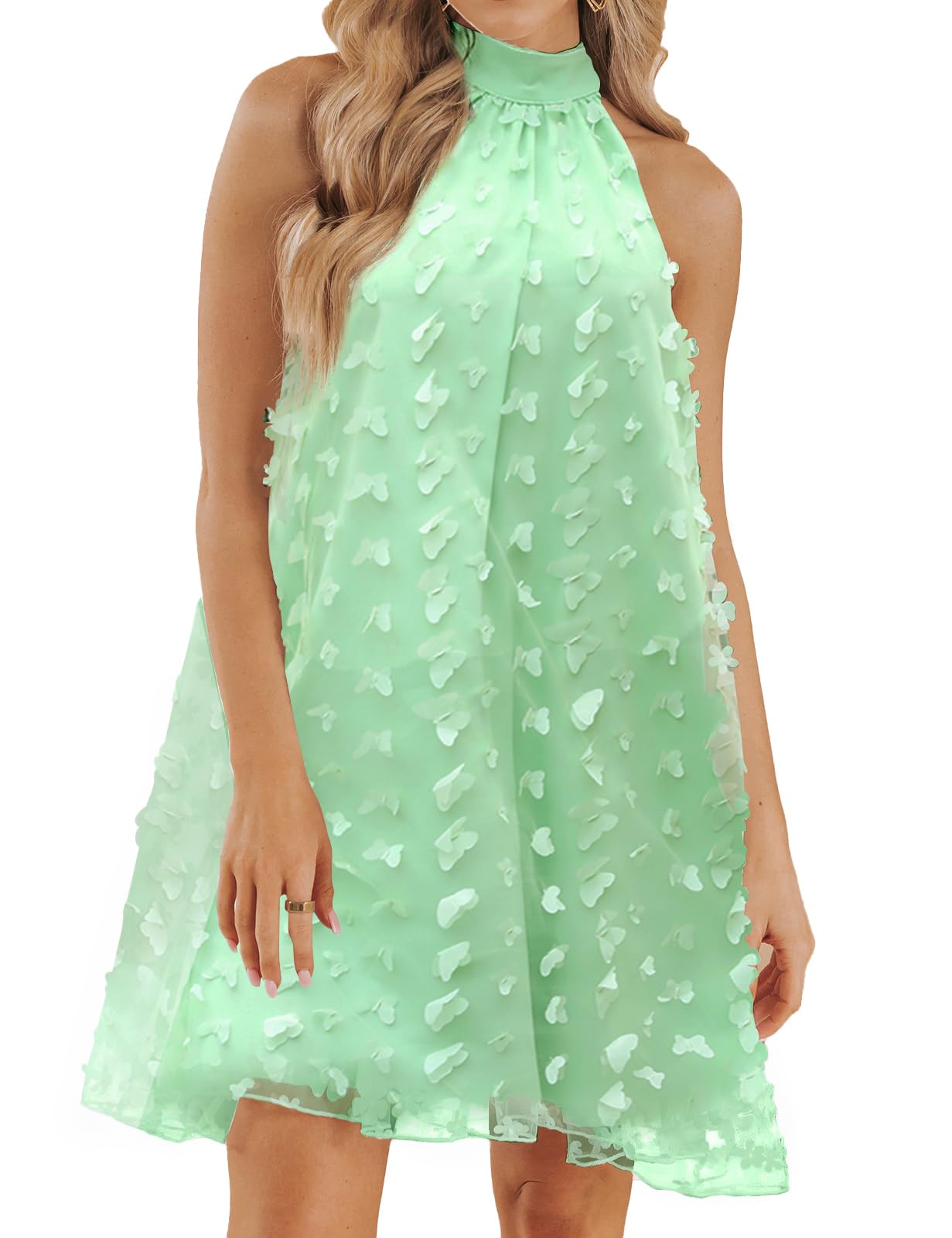 VIMPUNEC Womens Summer Halter Mini