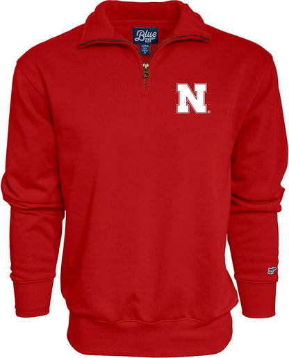 Blue 84 NCAA mens Quarter Zip Sweatshirt Icon