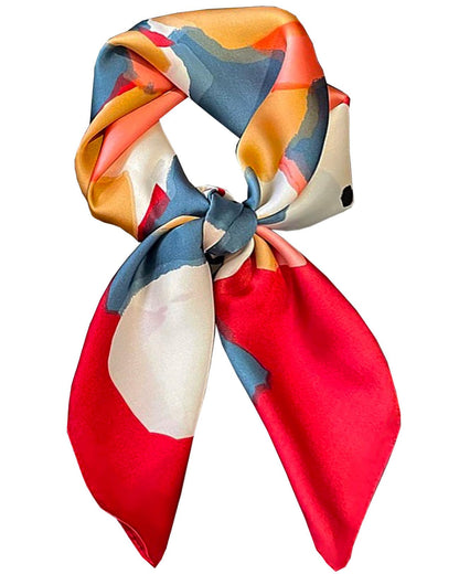 Satin Bandana Headscarf for Women Silky Hair Scarves for Fashion Lightweight