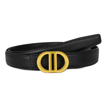 Relang Women's Belts with Gold Buckle