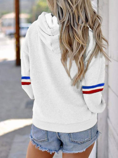 Womens Baseball Hoodie Casual Long Sleeve Baseball Mom Sweatshirt