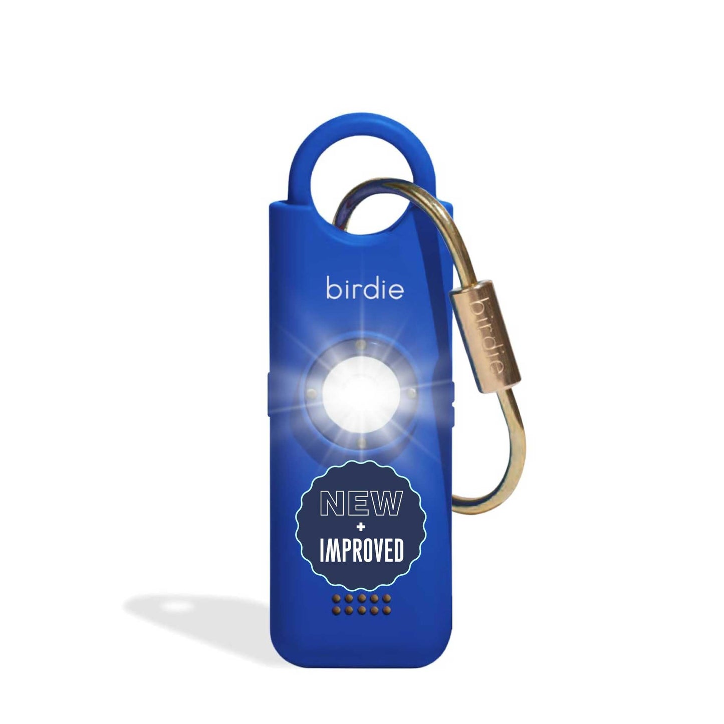 She’s Birdie 3.0 New Version – The Original Personal Safety Alarm for Women by Women–Loud Siren, Flash Light and Rechargeable Battery in a Variety of Colors (Aqua Blue)