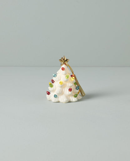 Lenox 893624 Treasured Traditions Holiday Red Bulbs Lit Tree, Christmas Decor