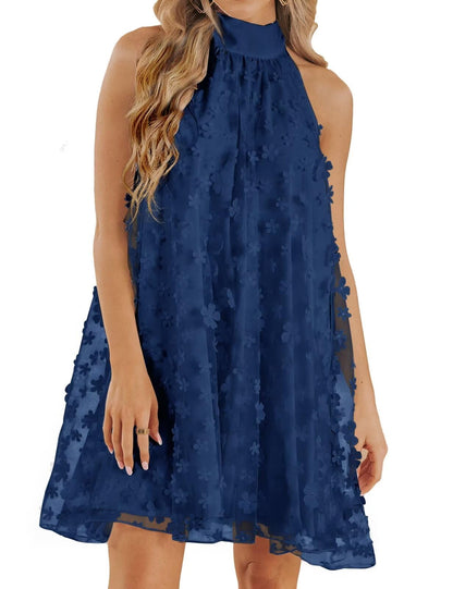 VIMPUNEC Womens Summer Halter Mini