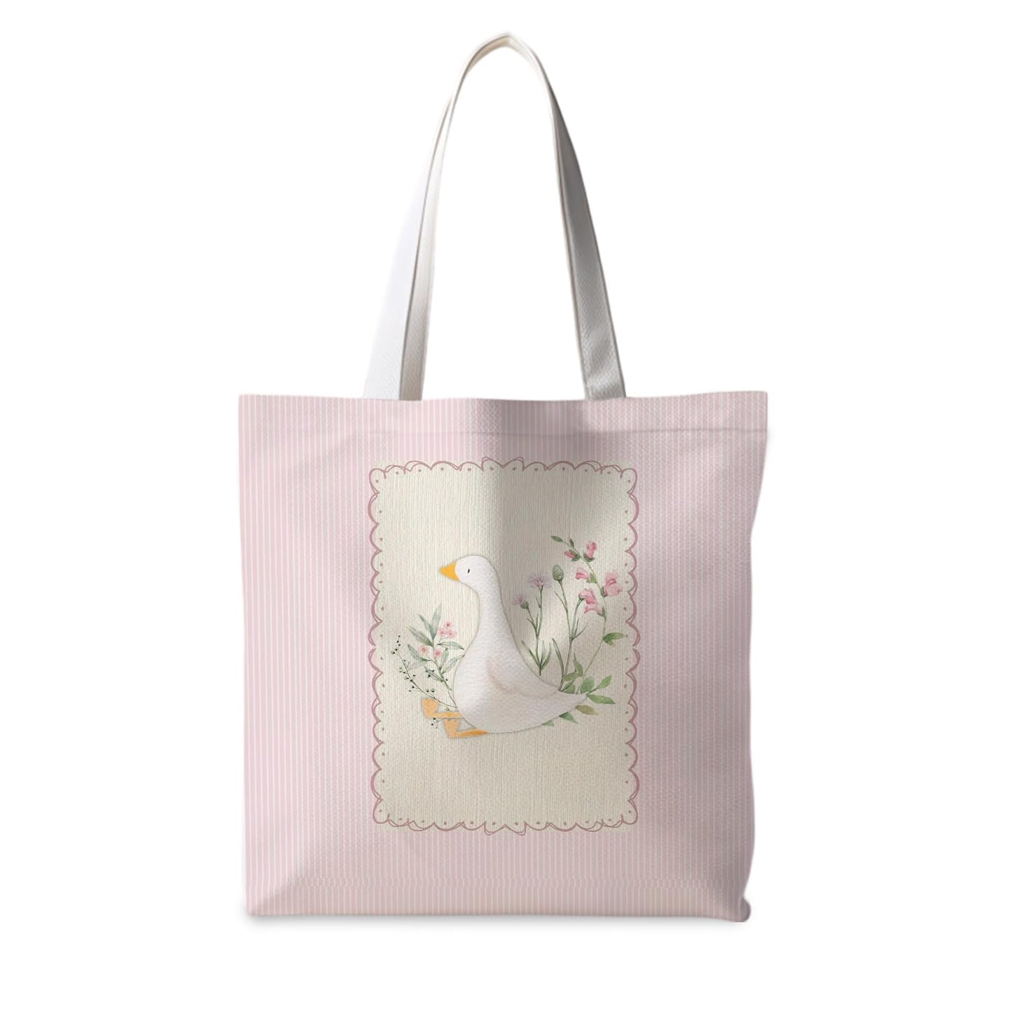 Striped series canvas bags