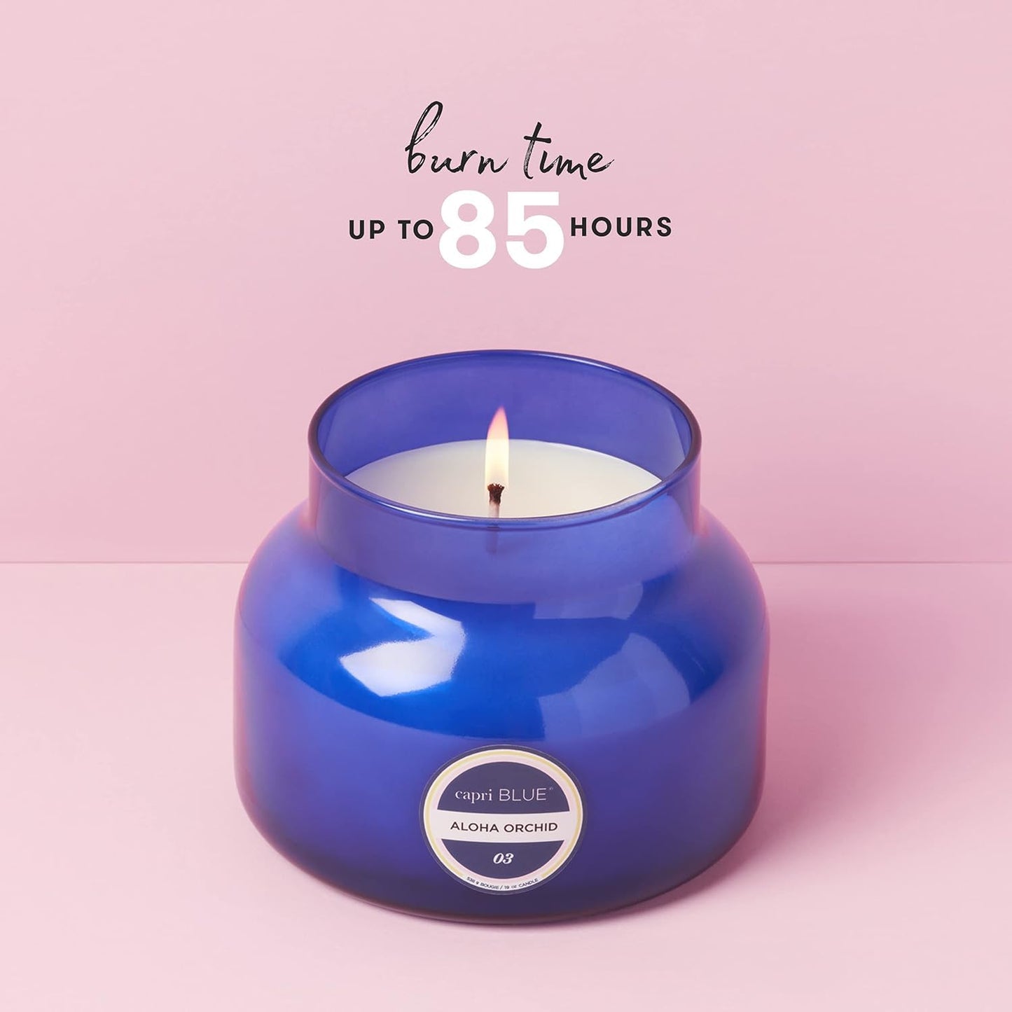 Capri Blue Scented Candles - Soy Candle Wax Blend - Jar Candles - Blue Candle Gifts for Women & Men - Luxury Candles for Home Scented with Vanilla, Bergamot & Sandalwood - Havana Vanilla (19 oz)