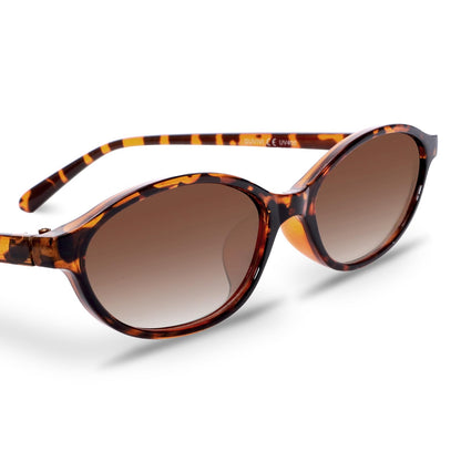 GUVIVI Retro Oval Sunglasses for Women