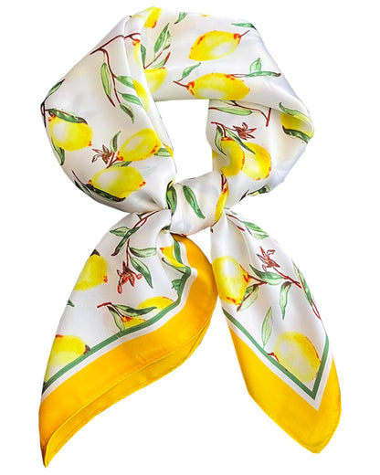 Satin Bandana Headscarf for Women Silky Hair Scarves for Fashion Lightweight