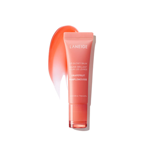 LANEIGE Lip Glowy Balm: Sheer Tinted Lip Treatment Balm Tube with Shea & Murumuru Butters for Hydrating, Moisturizing, Glossy, Non-Sticky Shine, Berry | Korean Skin Care