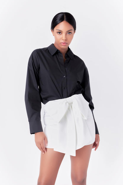 Endless Rose Women's Bow Mini Skort