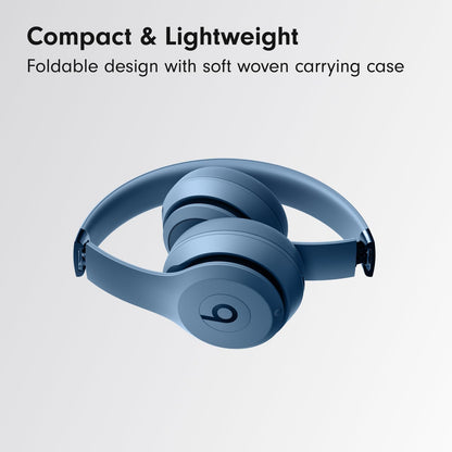 Beats Solo 4 - Wireless On-Ear Bluetooth Headphones, Up to 50-Hour Battery Life, Ultra-Lightweight Comfort, Powerful and Balanced Sound, Apple & Android Compatible - Amazon Exclusive Metallic Pink