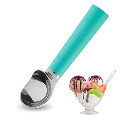 Heated Ice Cream Scoop Rechargeable, Electric Warming Ice Cream Scooper with LED Display, Heats to 158°F for Hard Ice Cream, Easy for Seniors & Kids, IP67 Waterproof (White, 2 oz)