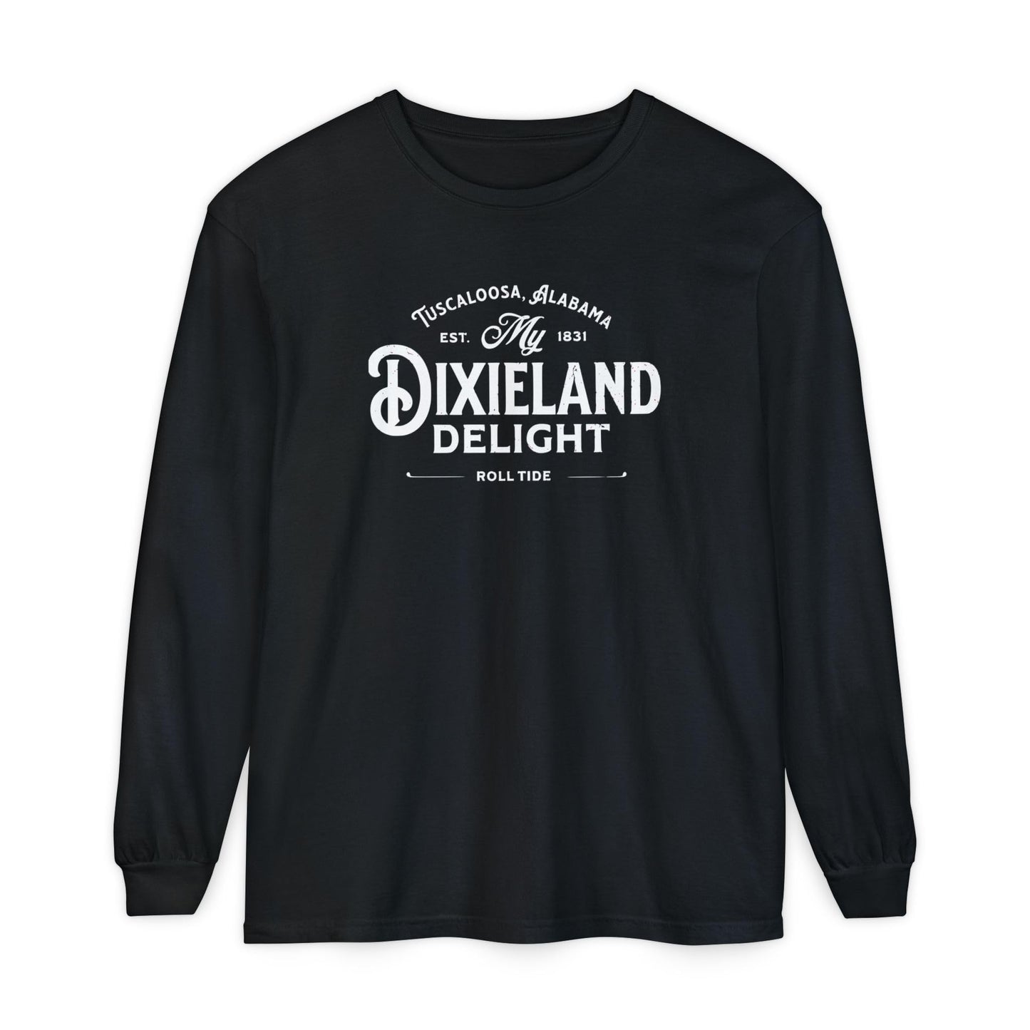 Alabama Football Dixieland Delight Fan Long Sleeve T-Shirt