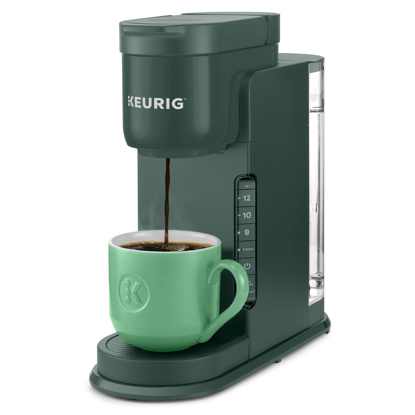 Keurig K-Express Single Serve K-Cup Pod Coffee Maker, 3 Brew Sizes, Strong Button Feature, 42oz Removable Reservoir, Island Berry