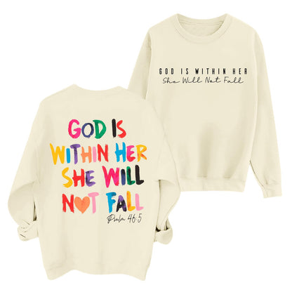 Sulayesh Christian God Is Within Her Sweatshirts