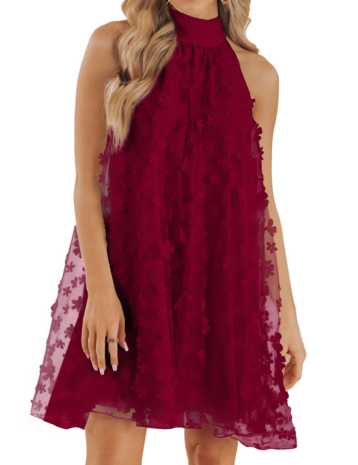 VIMPUNEC Womens Summer Halter Mini