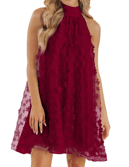 VIMPUNEC Womens Summer Halter Mini