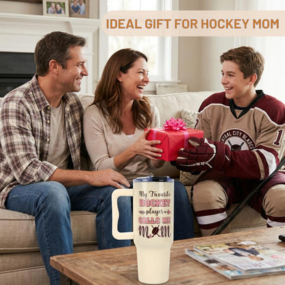 Baseball Mom Gifts - Perfect for Moms from Kids, Friends - Birthday & Christmas - 40oz Tumbler with Handle