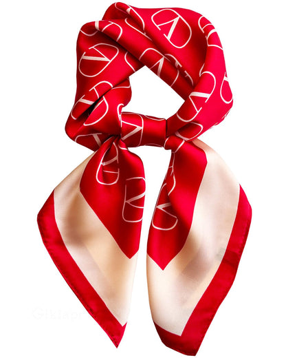 Satin Bandana Headscarf for Women Silky Hair Scarves for Fashion Lightweight