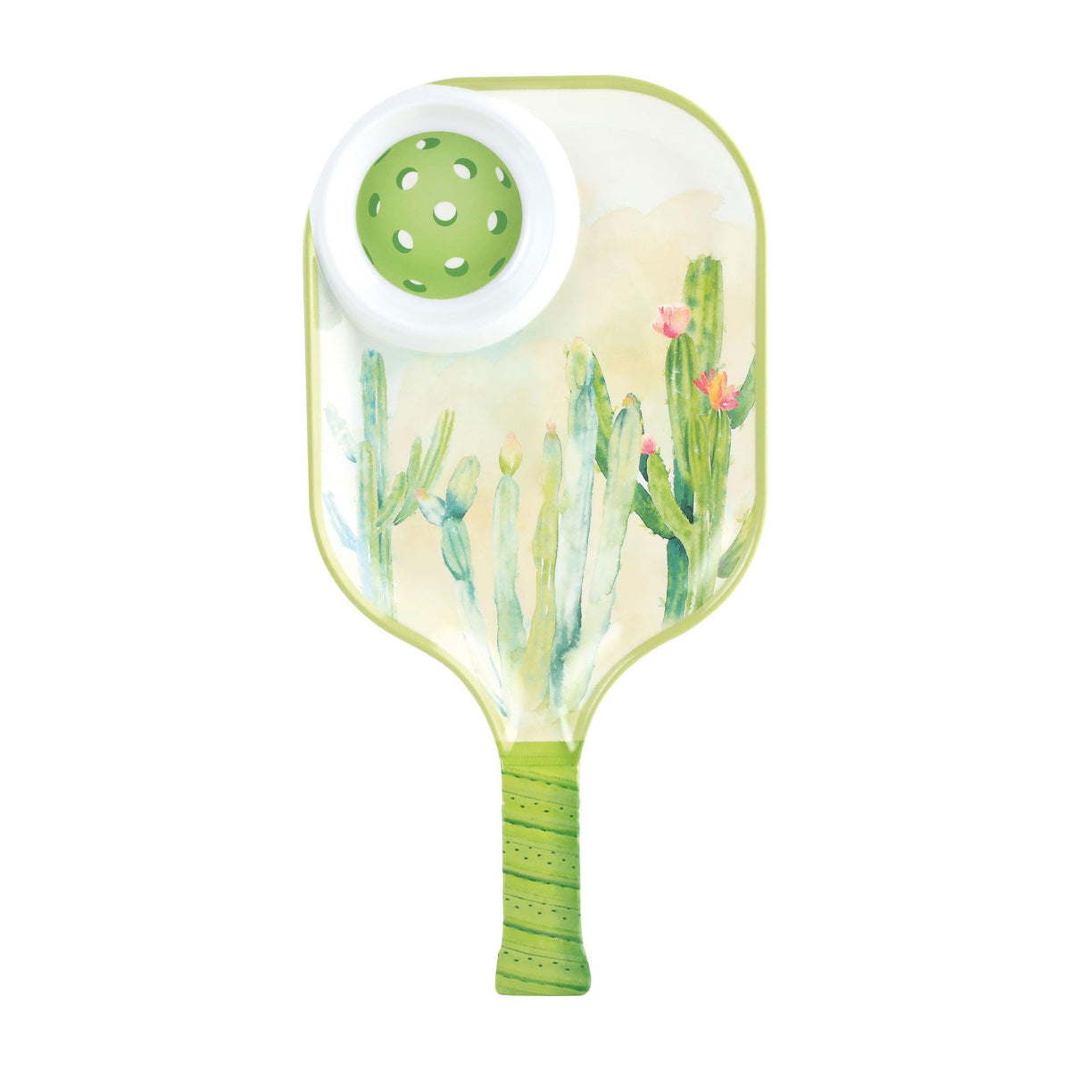 UPware Lovely Lemon Melamine Chip and Dip Snack Tray