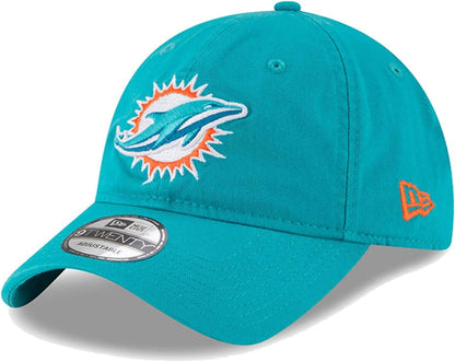 New Era NFL Core Classic 9TWENTY Team Color Adjustable Hat Cap