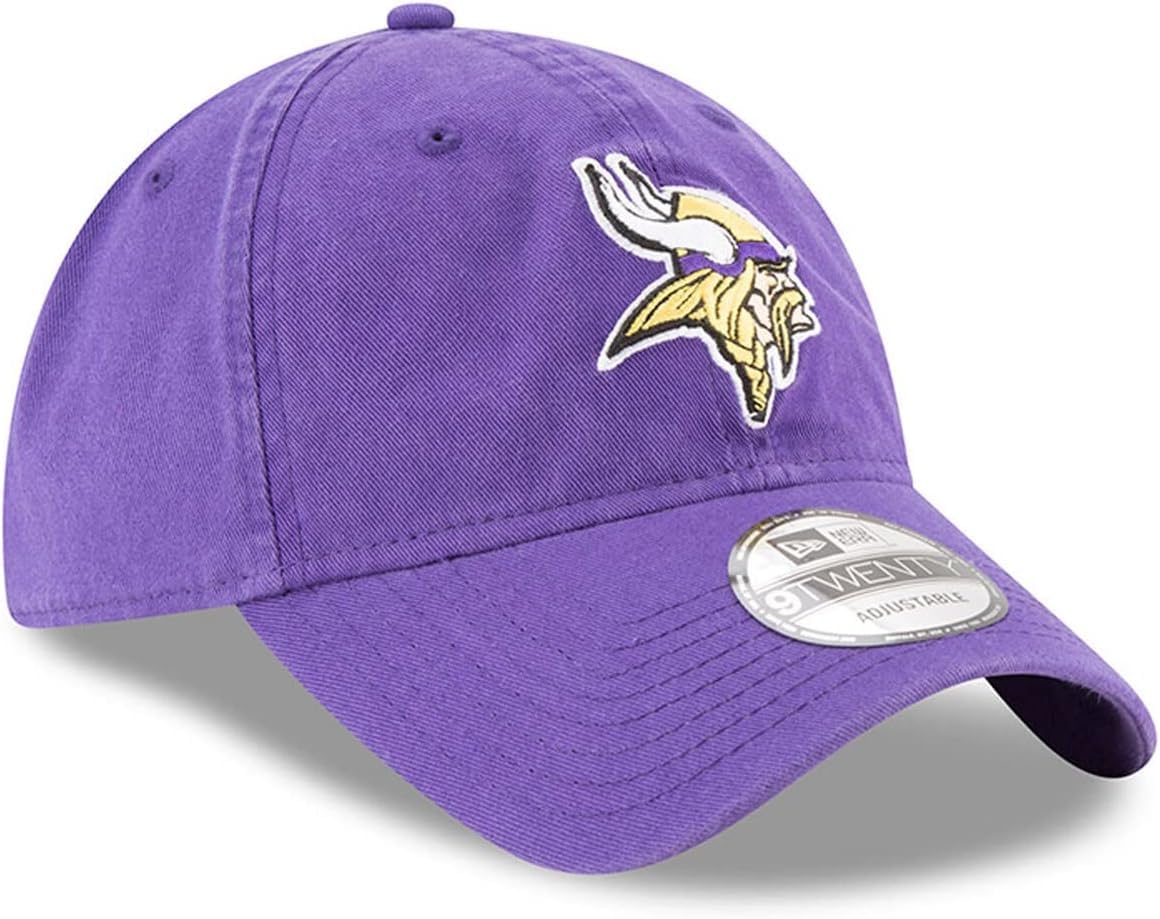 New Era NFL Core Classic 9TWENTY Team Color Adjustable Hat Cap