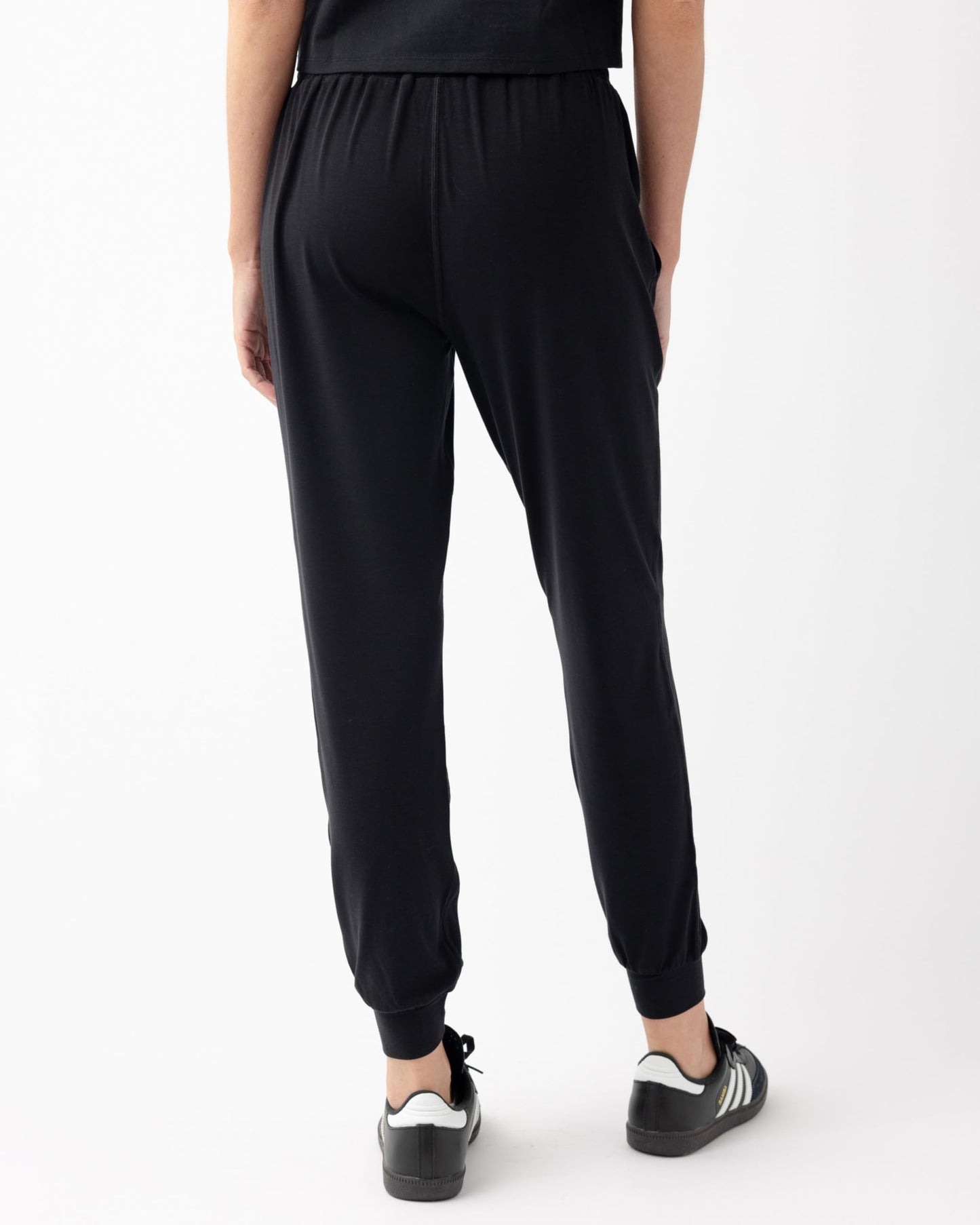 Cozy Earth Women's Studio Jogger Pants, Mid-Rise Lightweight Casual Joggers