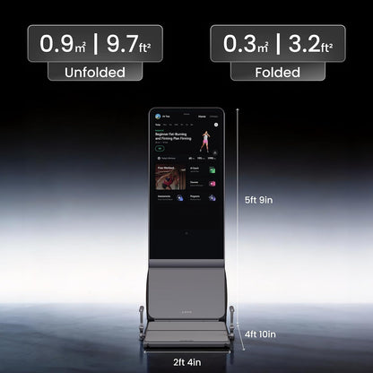 AEKE Smart Home Gym System- Fitness Mirror K1: AI-Powered All-in-One Fitness Machine for Full-Body Strength Training and Personalized Workouts
