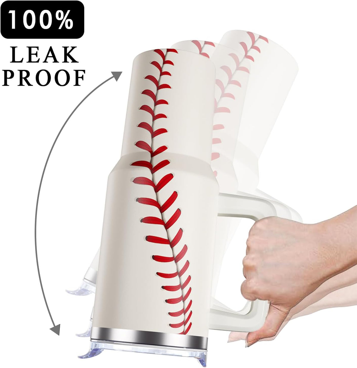40oz Baseball Tumbler Gifts Stuff for Men Women Gift for Coach Mom