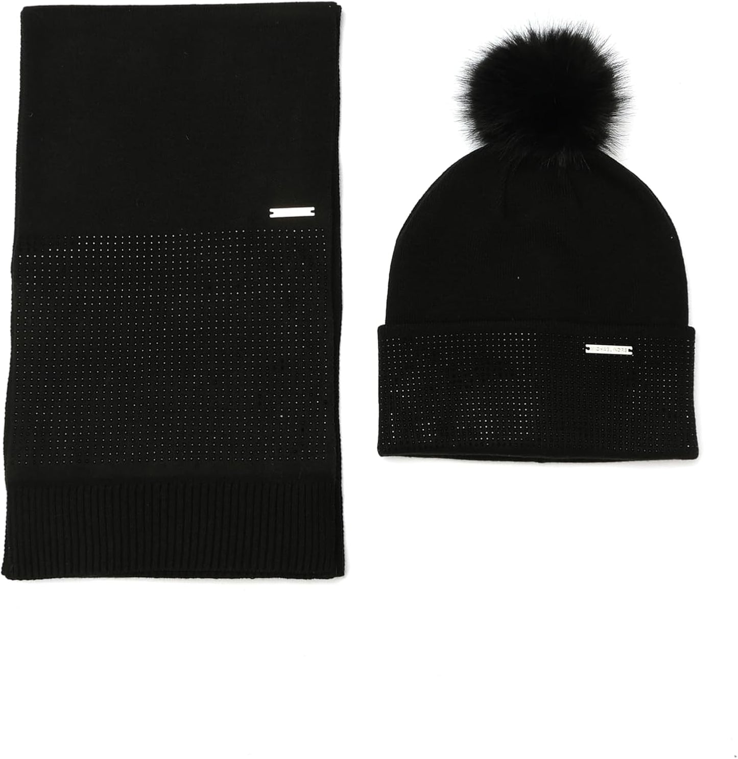 Michael Kors Women's Fine Crystal Box Set - Hat & Scarf
