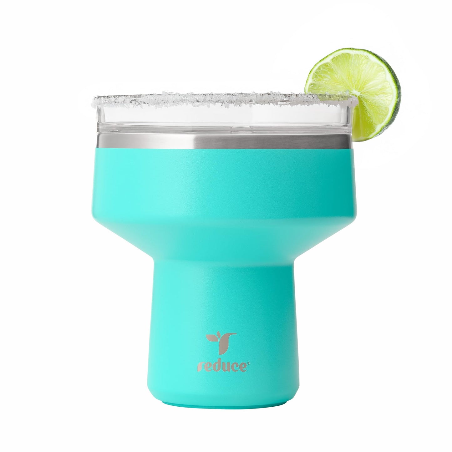 REDUCE Saltini 16oz Margarita Tumbler - Insulated Cocktail Glass - 4 Pack