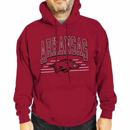 Campus Colors NCAA Overtime Classics Hooded Fleece Sweatshirt - Men Women | Officially licensed NCAA hoodie - unisex cotton poly fleece - kangaroo pocket - machine washable - S to 2XL