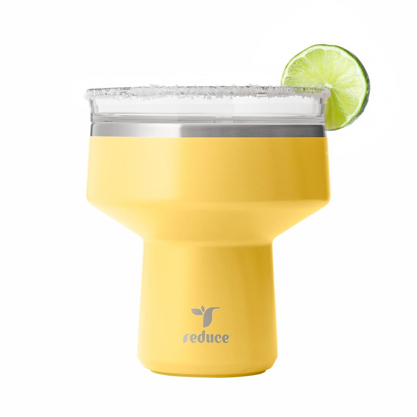 REDUCE Saltini 16oz Margarita Tumbler - Insulated Cocktail Glass - 4 Pack