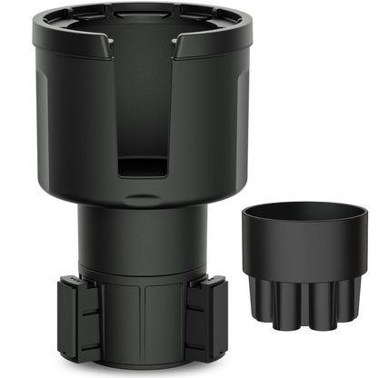Swigzy Car Cup Holder Expander Adapter for Large Water Bottles - [Patented & Upgraded] - Holds: Hydro-Flask, Yeti, Nalgene, Owala, 32-40oz - Adjustable Expandable Insert Extender - Universal