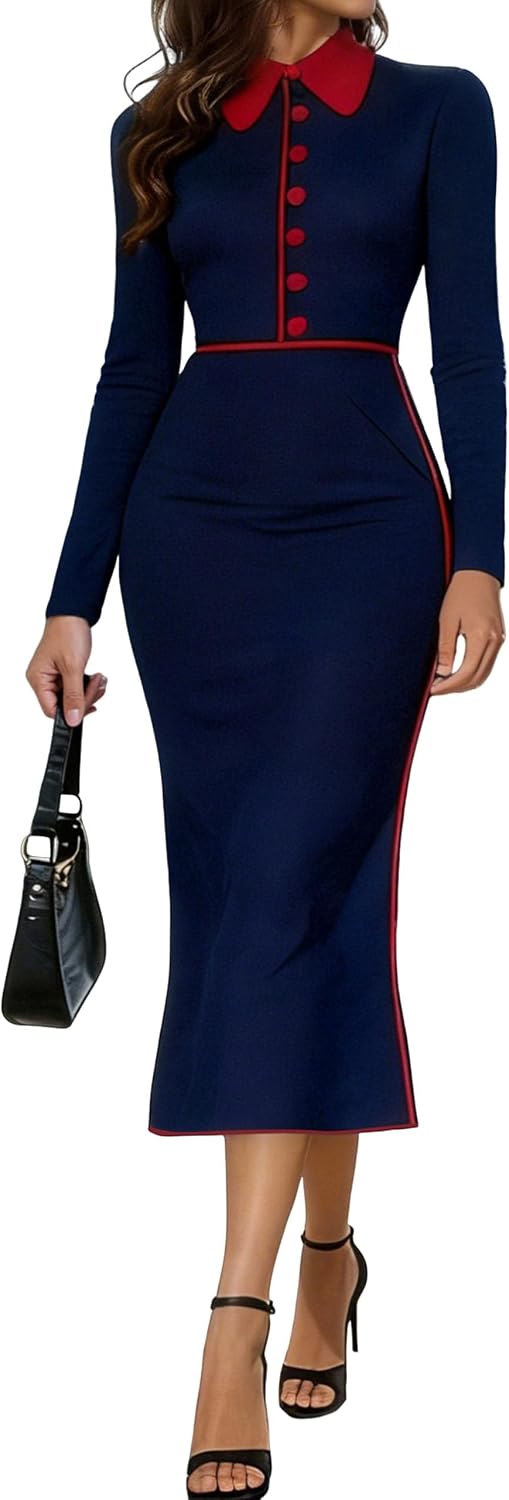 ZEEJINNG Work Dress