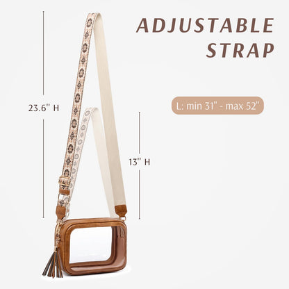 Unilily Clear Bag for Stadium Events