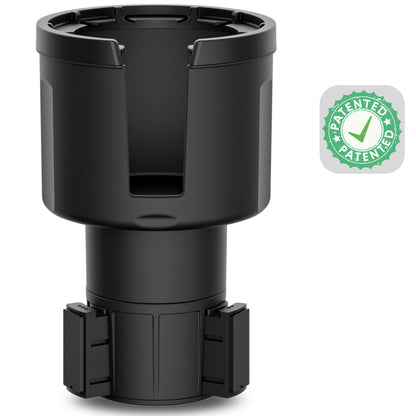 Swigzy Car Cup Holder Expander Adapter for Large Water Bottles - [Patented & Upgraded] - Holds: Hydro-Flask, Yeti, Nalgene, Owala, 32-40oz - Adjustable Expandable Insert Extender - Universal