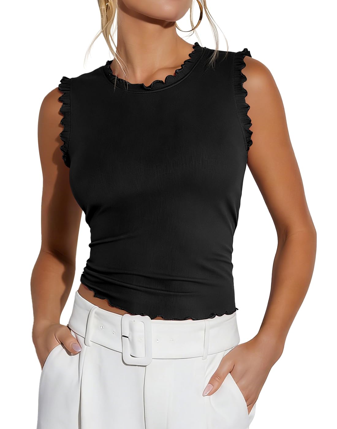 LEEDYA Women Summer Tank Tops