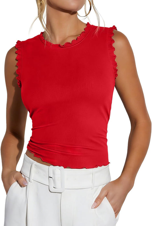 LEEDYA Women Summer Tank Tops