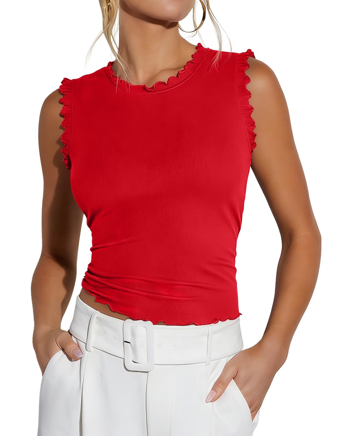 LEEDYA Women Summer Tank Tops