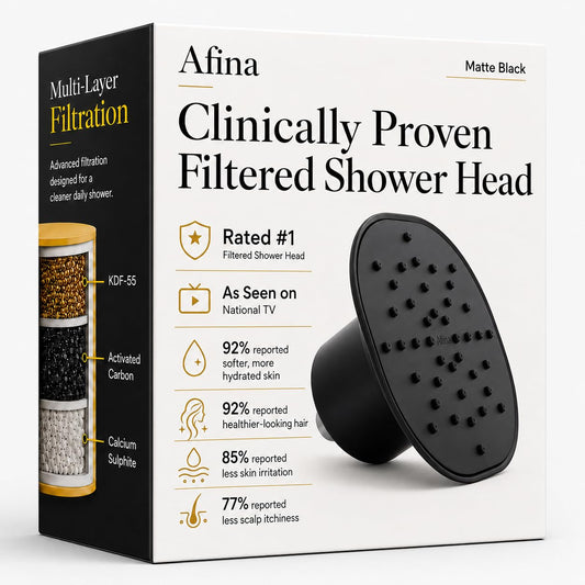 Afina Filtered Shower Head, High Pressure Rainfall