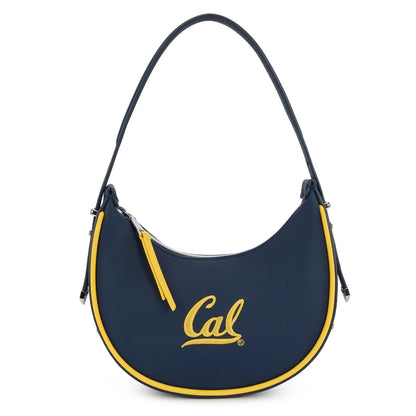 NCAA Crescent Shoulder Bag for Women, Half Moon Clutch Purses for Birthday/Graduation Gifts