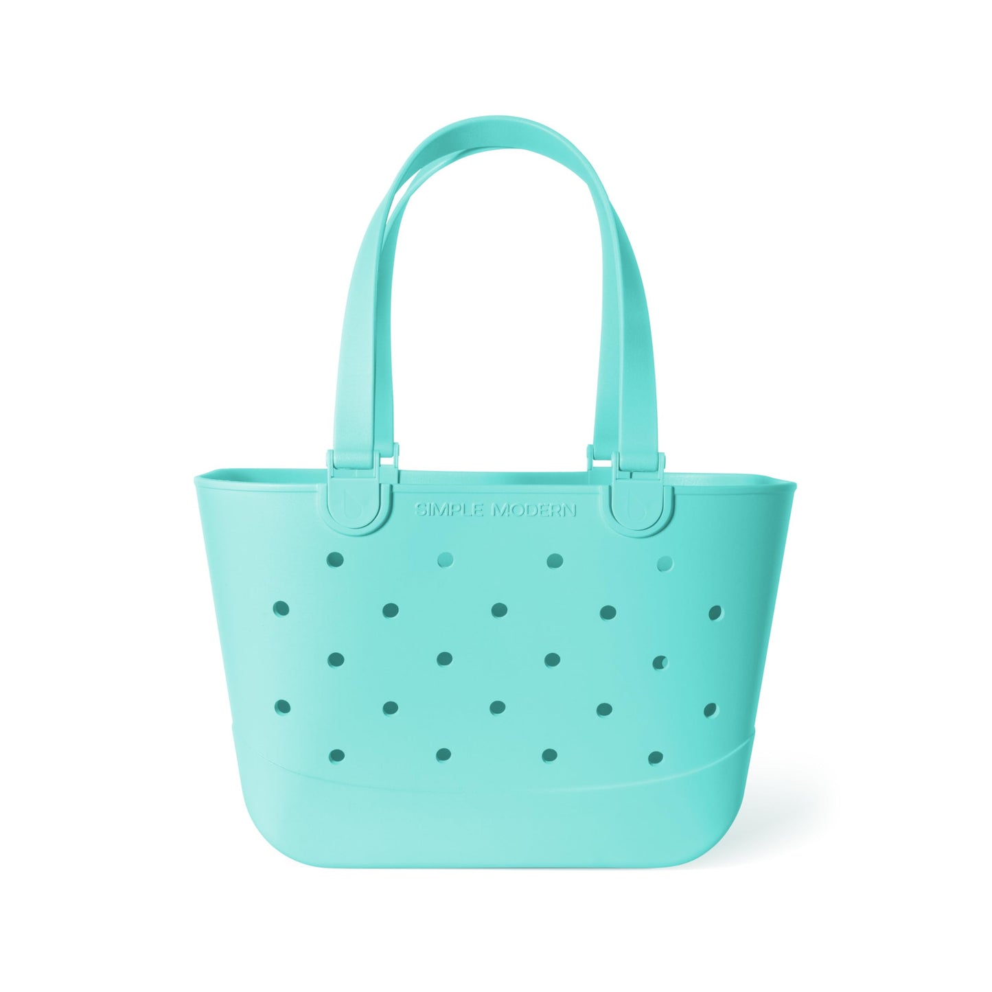 Simple Modern Waterproof Rubber Beach Bag | Large | Black