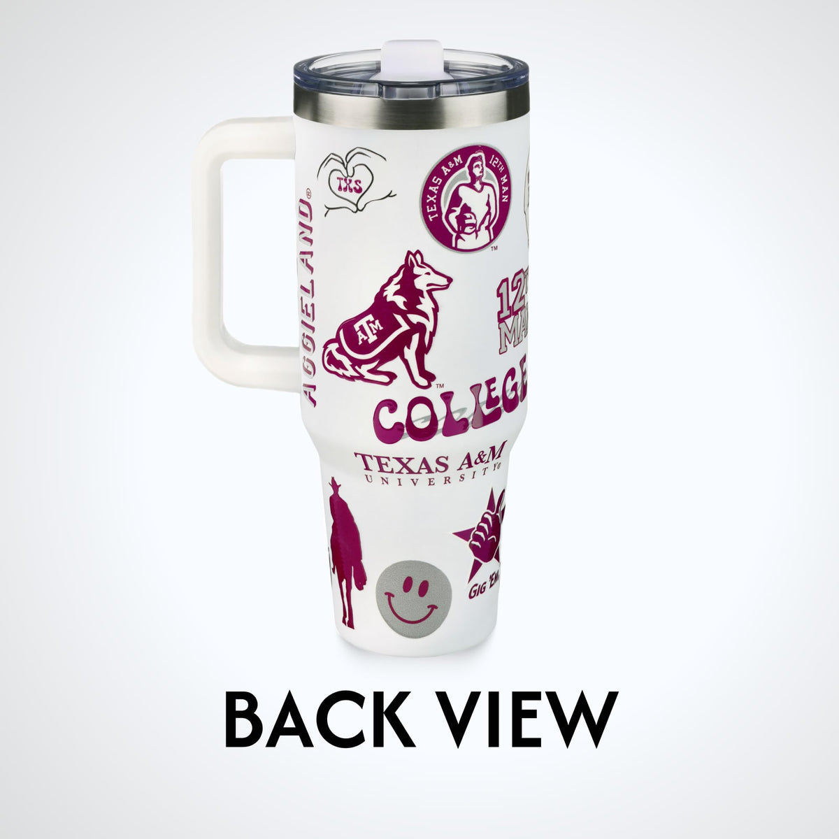 The Memory Company Officially Licensed NCAA - Texas A&M University 40oz Team Spirit Game Day Tumbler