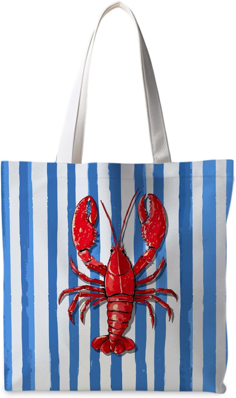 Striped series canvas bags