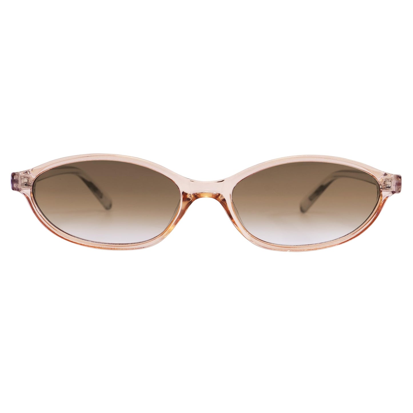 GUVIVI Retro Oval Sunglasses for Women