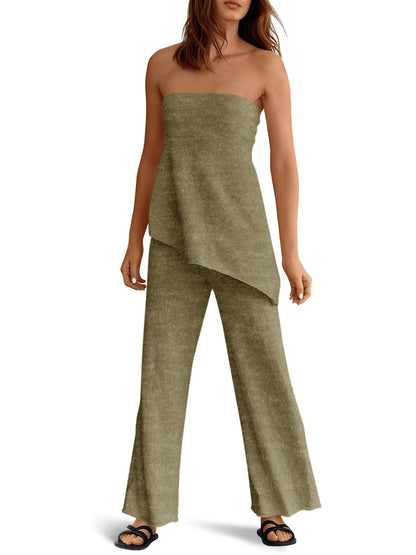 Tankaneo Womens 2 Piece Outfit