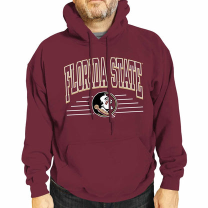 Campus Colors NCAA Overtime Classics Hooded Fleece Sweatshirt - Men Women | Officially licensed NCAA hoodie - unisex cotton poly fleece - kangaroo pocket - machine washable - S to 2XL