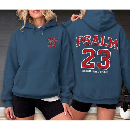 Christian Hoodies for Women Psalm 23 Sweatshirt